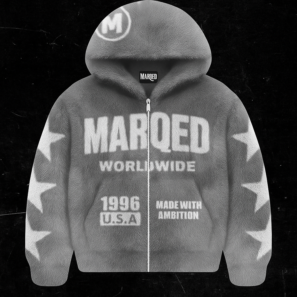 Marqed Faux Fur Zipup