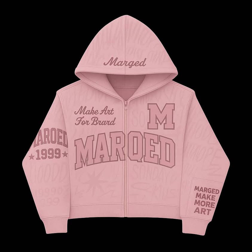 Marqed Grafitti Zip-Up