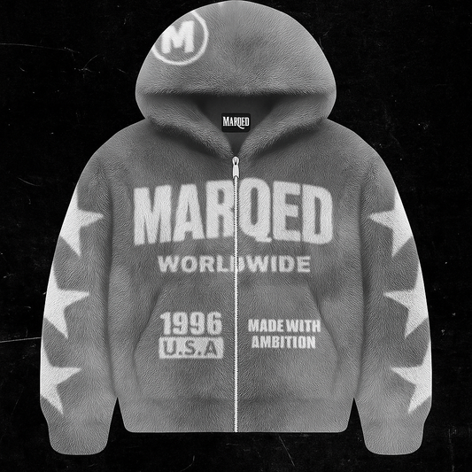 Marqed Faux Fur Zipup