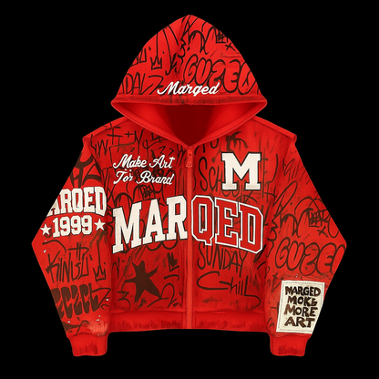 MARQED 'graffiti' ZIP-UP