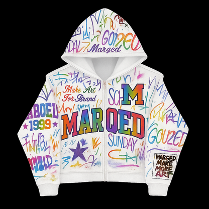 MARQED 'graffiti' ZIP-UP