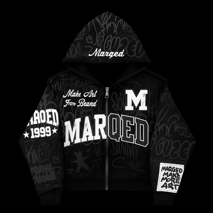 MARQED 'graffiti' ZIP-UP