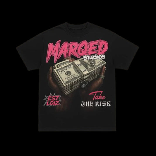 Marqed "take the risk" tee