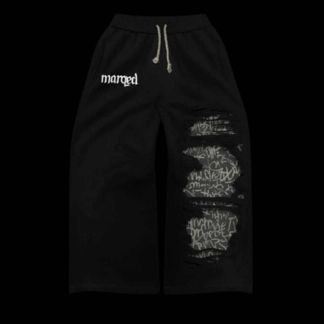 MARQED® "distressed" SWEATS